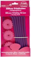 Kochblume Drinking Straw Set, 6pcs, Purple - Straw