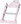 Pink Toilet Seat with Ladder