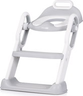CHIPOLINO Flippy Grey Toilet Seat with Ladder - Children's toilet training seat