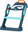 Blue Toilet Seat with Ladder