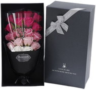Flamenco Mystique Bouquet of scented soap roses, 18 pcs in decorative box - Gift Set