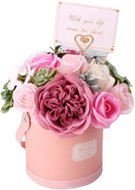 Flamenco Mystique Bouquet of scented soap flowers in a decorative box - Gift Set