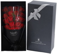 Flamenco Mystique Bouquet of scented soap roses, 18 pcs in decorative box, red - Gift Set