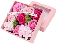 Flamenco Mystique Bouquet of scented flowers with soap aroma in a decorative box - Gift Set