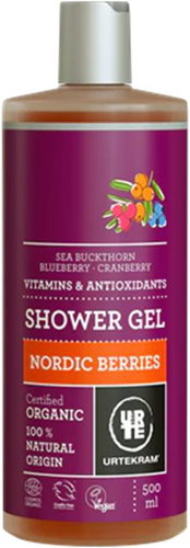 Urtekram BIO Shower gel with Nordic berries 500 ml - Shower Gel - Main image