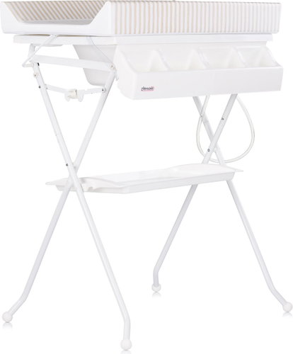 CHIPOLINO Aqua Friends Bath with Changing Mat and Stand - Baby Bathtub - Main image