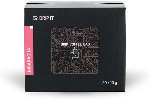 Drip it kávé szűrőben Nicaragua del Rio Coco 20 × 10 g - Csepegtetős kávé - Fő fotó
