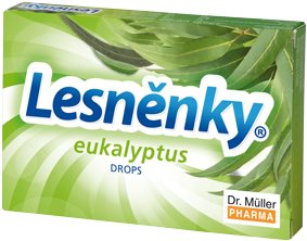 Dr.Müller Lesněnky® Drops Eucalyptus, 9 pcs - Sweets - Main image