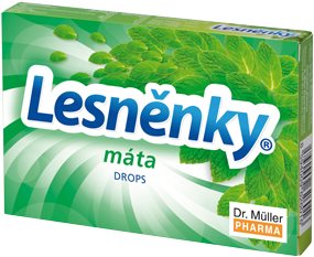 Dr.Müller Lesněnky® Mint Drops , 9 pcs - Sweets - Main image