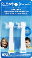 Dr. Mayer RBH10K-B Replacement Head for GTS1000K - 2 pcs - Blue - Toothbrush Replacement Head