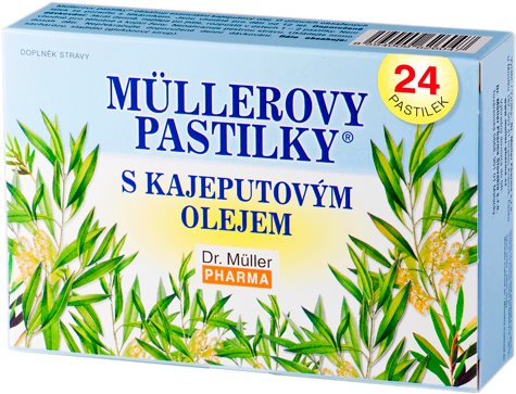 Müller Lozenges® with Cajeput Oil 24 pcs - Herbal Lozenges - Main image