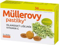 Müller's Lozenges® with Icelandic Lichen and Vitamin C 36 pcs - Herbal Lozenges