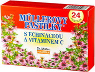 Müller Lozenges® with Echinacea and Vitamin C 24 pcs - Herbal Lozenges