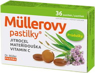 Müller's Lozenges® with Plantain, Thyme and Vitamin C 36 pcs - Herbal Lozenges