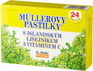 Müller's Lozenges® with Icelandic Lichen and Vitamin C 24 pcs - Herbal Lozenges