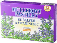 Müller's Lozenges® with Sage and Vitamin C, 12 pcs - Herbal Lozenges