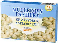 Müller's Lozenges® with Ginger and Vitamin C, 12 pcs - Herbal Lozenges
