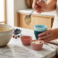 Dr. Oetker Muffin baskets 12 pcs silicone - Moulds