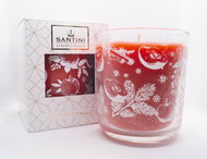 Luxury candle Santini - Apple and cinnamon, 200g - Candle