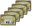 Green olive soap 100 g, 5 pcs