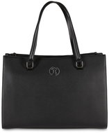BERTOO Travel bag Valentina black plain-grey - Handbag