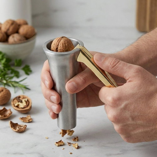 Nutcracker Drosselmeyer zinc+gold - Nutcracker - Main image