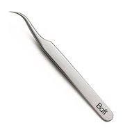 BAFI Professional eyelash tweezers PROFI 13 Soft, curved - Tweezer