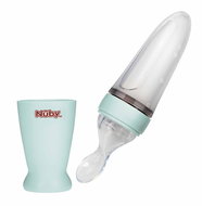 NUBY Silicone feeder, 90 ml, green - Food Pacifier