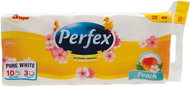 PERFEX Pure White Peach (10 pcs) - Toilet Paper
