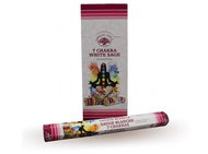 Green Tree Indian Scented Sticks Seven Chakras - White Sage 15 g - Incense Sticks