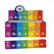 Green Tree Indické vonné tyčinky 7 Chakras 15 g - Incense Sticks