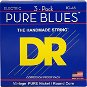 DR Strings Pure Blues PHR-10-3PK - Struny