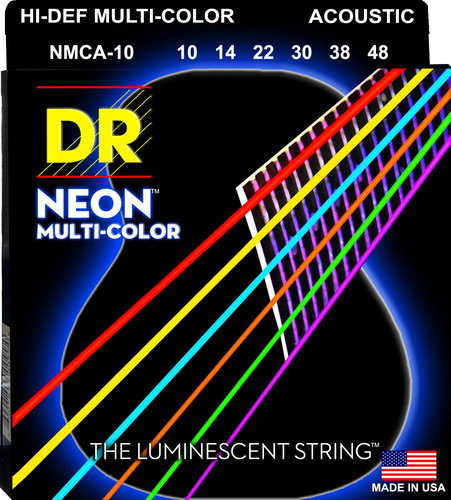 DR Strings Neon Multi-Color NMCA-10 - Strings - Main image