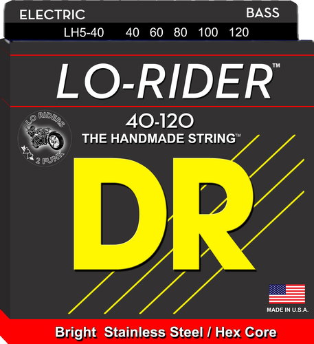 DR Strings Lo-Rider LH5-40 - Strings - Main image