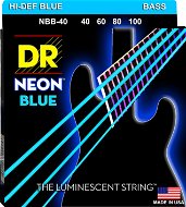 DR Strings Neon Blue NBB-40 - Strings