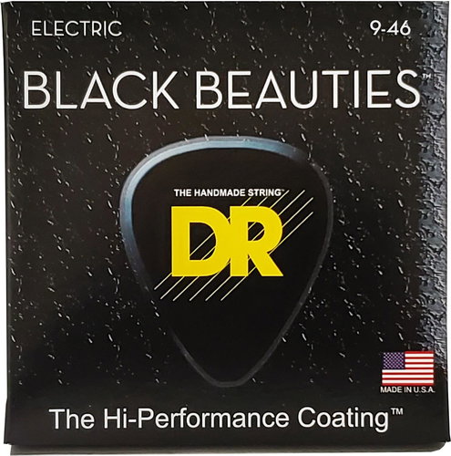 DR Strings Black Beauties BKE-9/46 - Strings - Main image