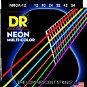 DR Strings Neon Multi-Color NMCA-12 - Struny