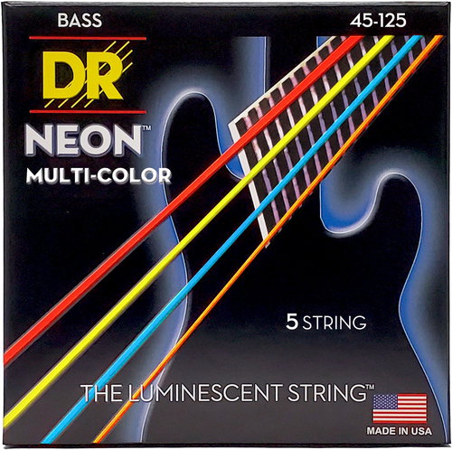 DR Strings Neon Multi-Color NMCB5-45 - Strings - Main image