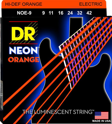 DR Strings Neon Orange NOE-9 - Strings - Main image