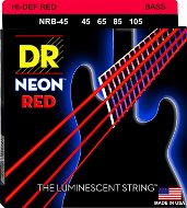 DR Strings Neon Red NRB-45 - Struny