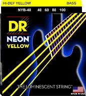 DR Strings Neon Yellow NYB-40 - Struny