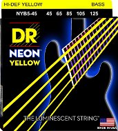 DR Strings Neon Yellow NYB5-45 - Struny