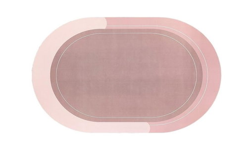 DuraHome Absorbent bathroom mat, CLEAN&DRY, pink - Bath Mat - Main image