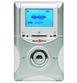 Kingbyte KX-707 80GB USB2.0 HDD databanka + MP3 přehrávač, CF/ SM/ SD/ MMC/ MS/ MS Pro/ xD, int.bat. - - - Main image