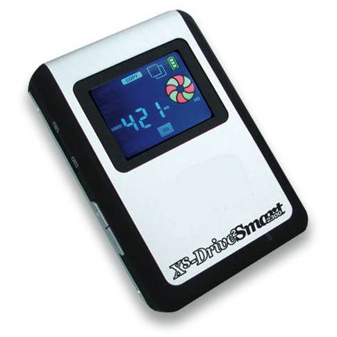 Vosonic Xs-Drive Smart 2300 120GB HDD databanka, čtečka karet 11v1 (vč. xD), 2.5" OLED, USB2.0 - - - Main image
