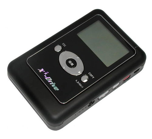 HDD Vosonic VP3320 XS-Drive Pro černý (black) - čtečka a MP3 přehrávač a FM tuner, připraveno na 2.5 - - - Main image