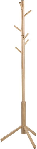 ACTONA Standing coat rack BREMEN, height 176 cm, wooden - Coat Hanger - Main image