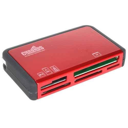 Chronos 80v1 červená - Memory Card Reader - Main image