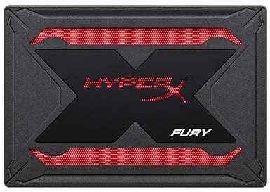 HyperX FURY SSD 480GB RGB Fő fotó HyperX FURY SSD 480GB RGB - SSD meghajtó - Fő fotó