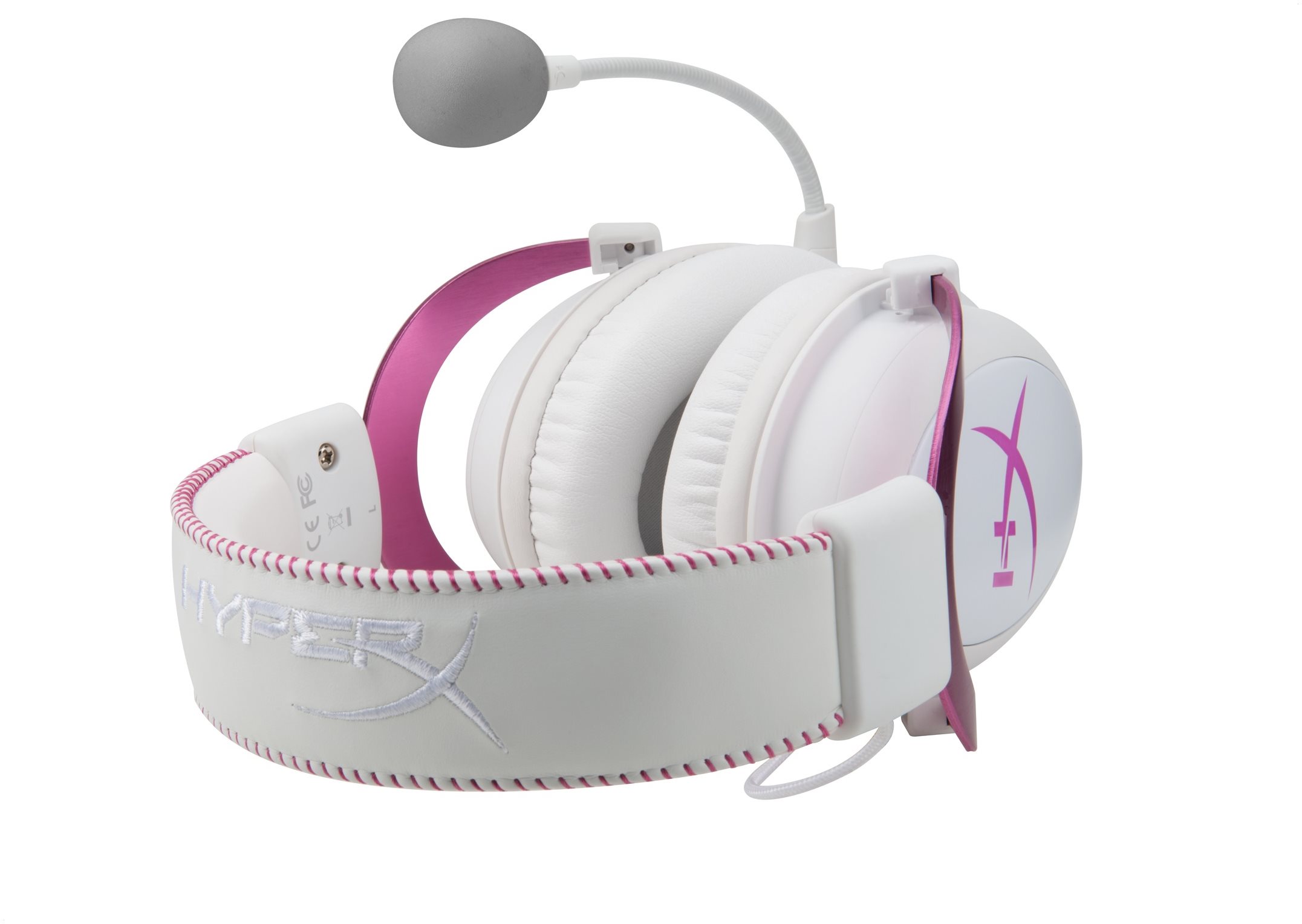 Hyperx cloud white and pink new arrivals